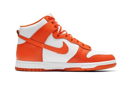 nike dunk high damen orange|orange white and black dunks.